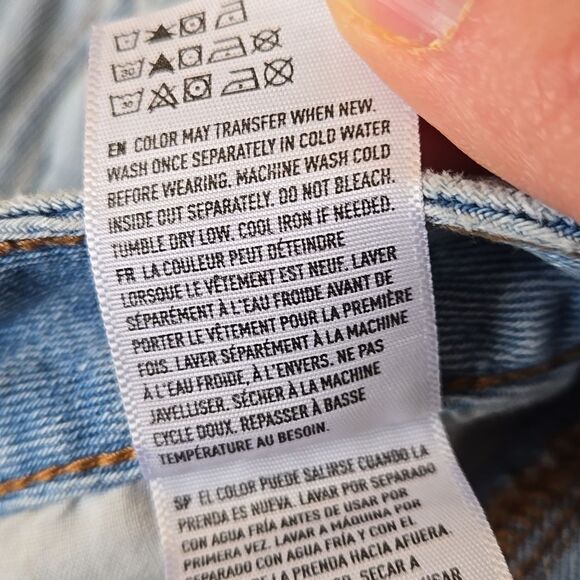 American Eagle Outfitters Light Blue Mini Skirt, Women's Size 2, Great Condition - Picture 7 of 9